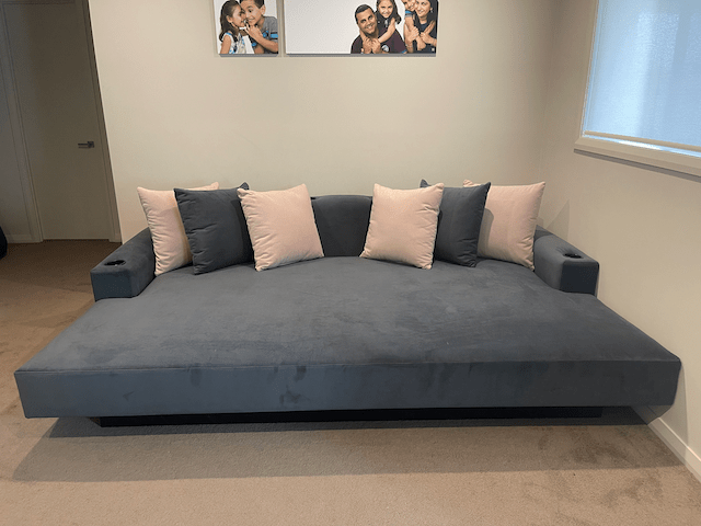 CUSTOM MADE DREAMCOAT THEATRE DAYBED - Leisure Lounges