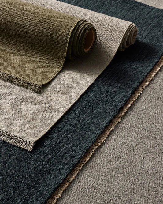 Emilio 3m x 4m Rug – Handwoven Linen Rug In 5 Colours - Weave
