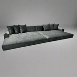 Dream coat daybed - 4000mm x 1800mm deep - Leisure Lounges