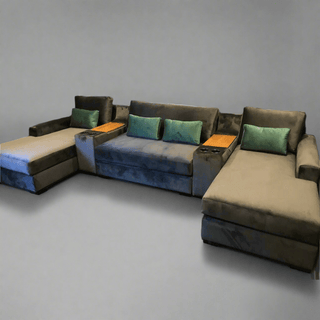 Dual Tassie Oak console layout