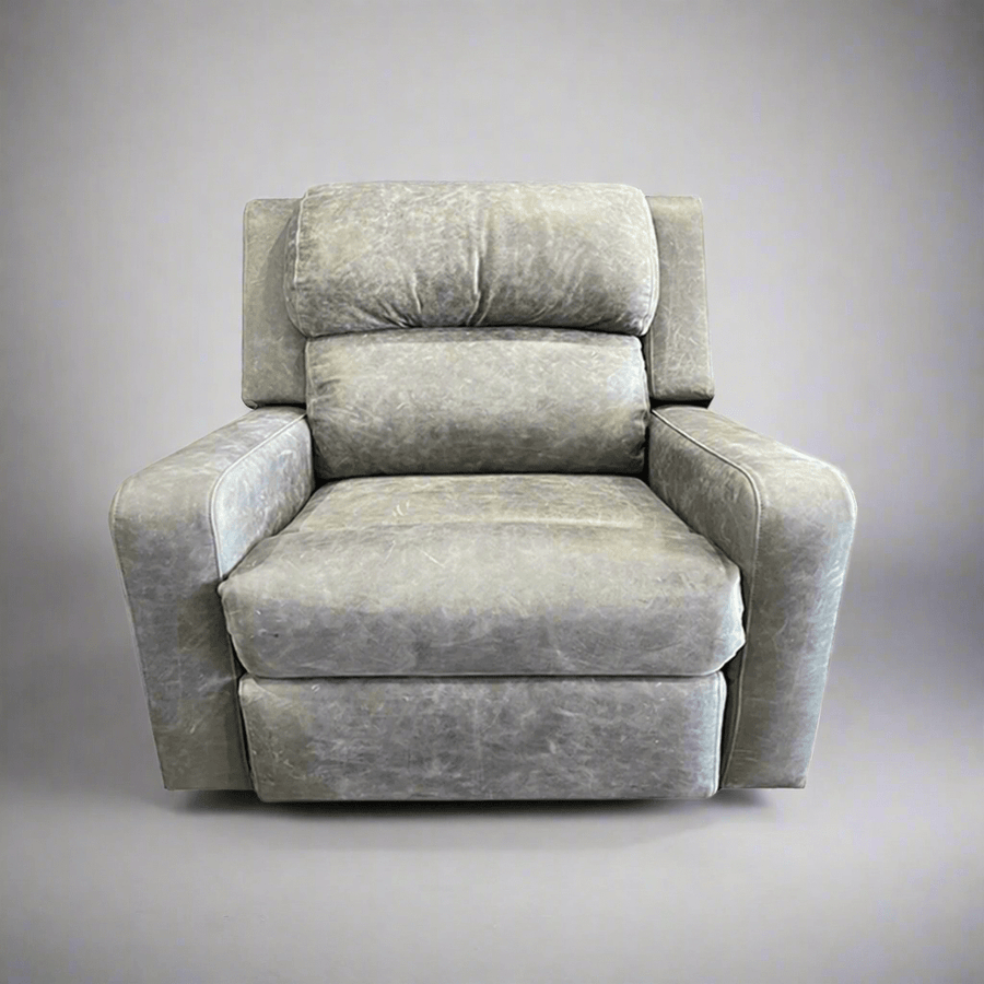 Single Presidential electric recliner armchair with 150mm arms